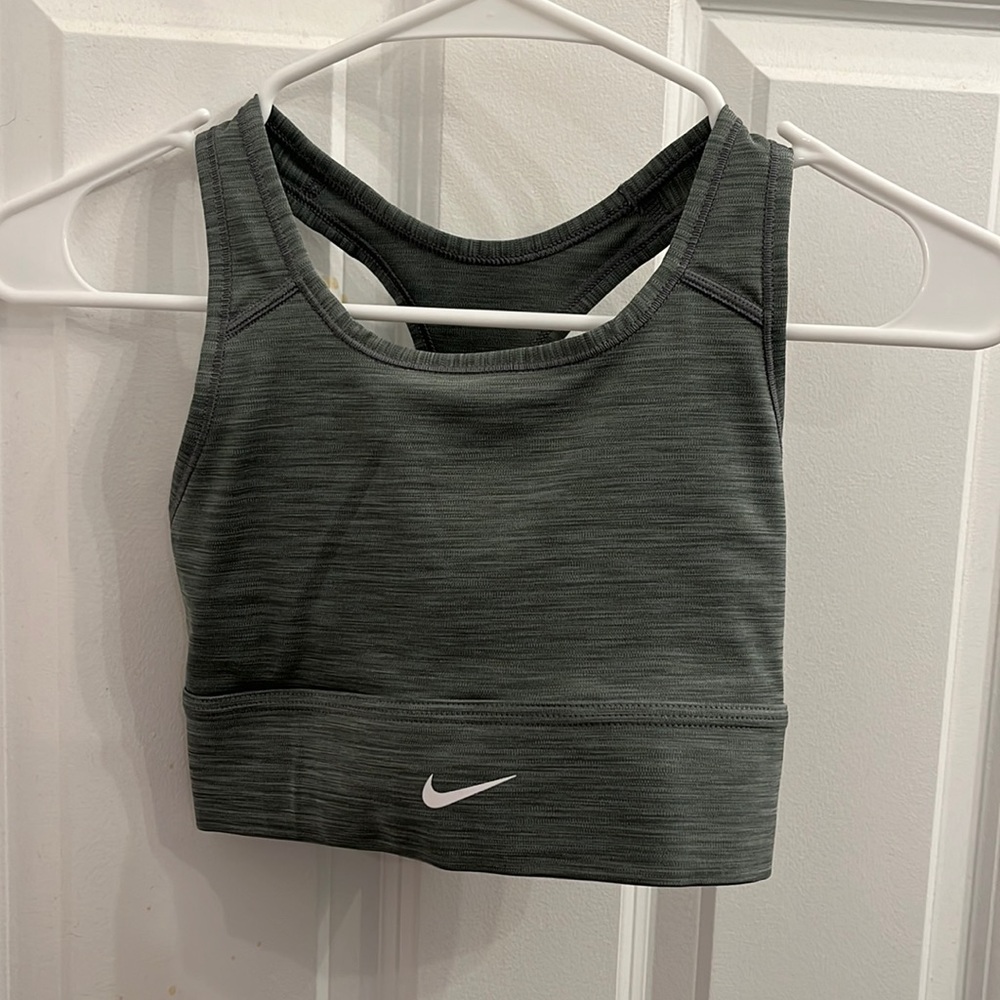 Nike Dri-Fit Gray Sports Bra